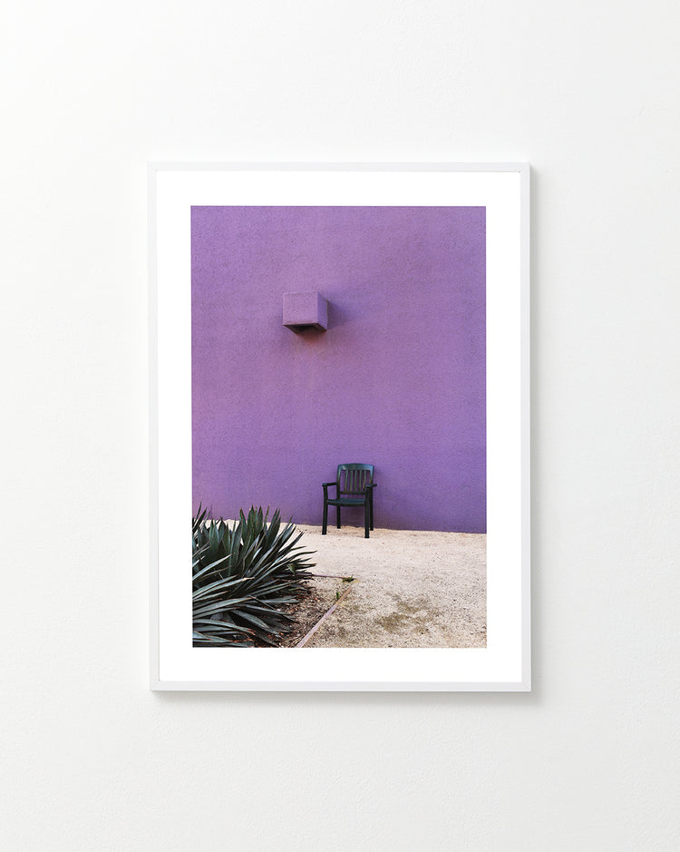 Pershing Square Purple Poster