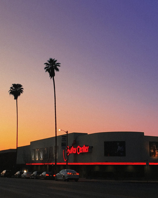 Sunset at Ventura Blvd Poster