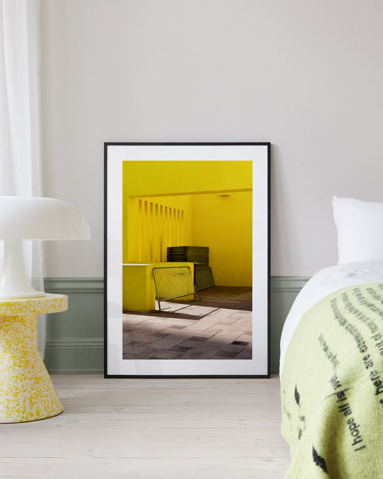 Pershing Square Yellow Poster