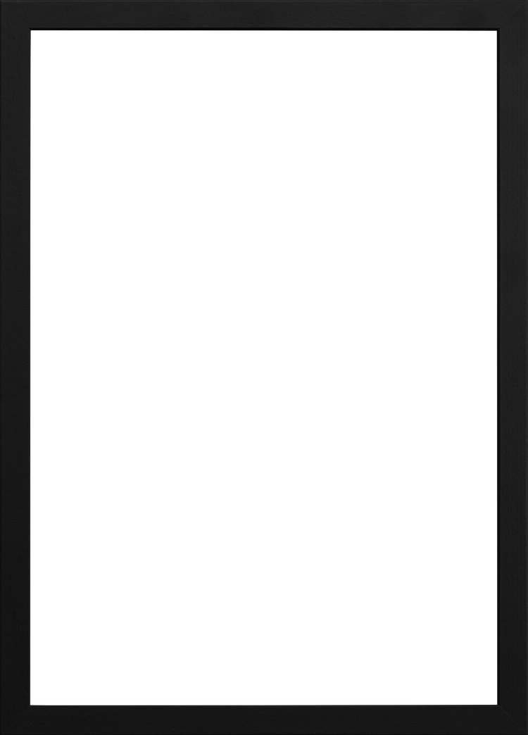 The Frame Black product features a minimalistic, entirely black rectangle enclosed in a thin, dark wooden frame, offering a classic look.