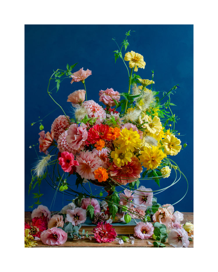 Saturn Blooming Poster