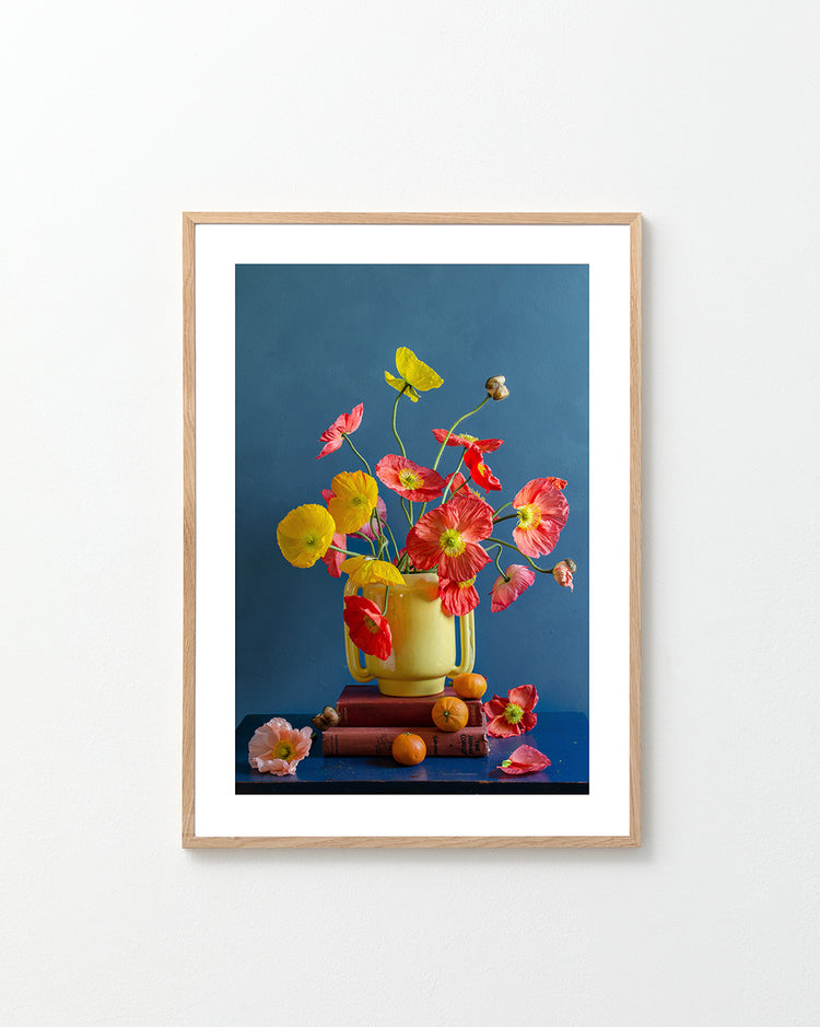 Pop Art Poppies Poster