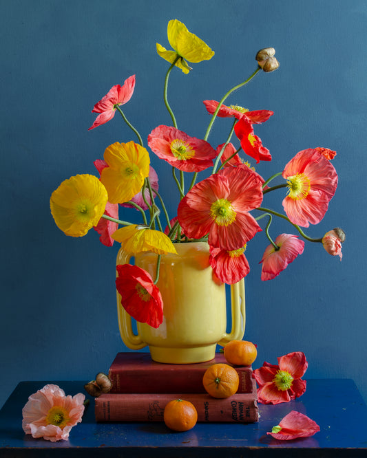 Pop Art Poppies Poster