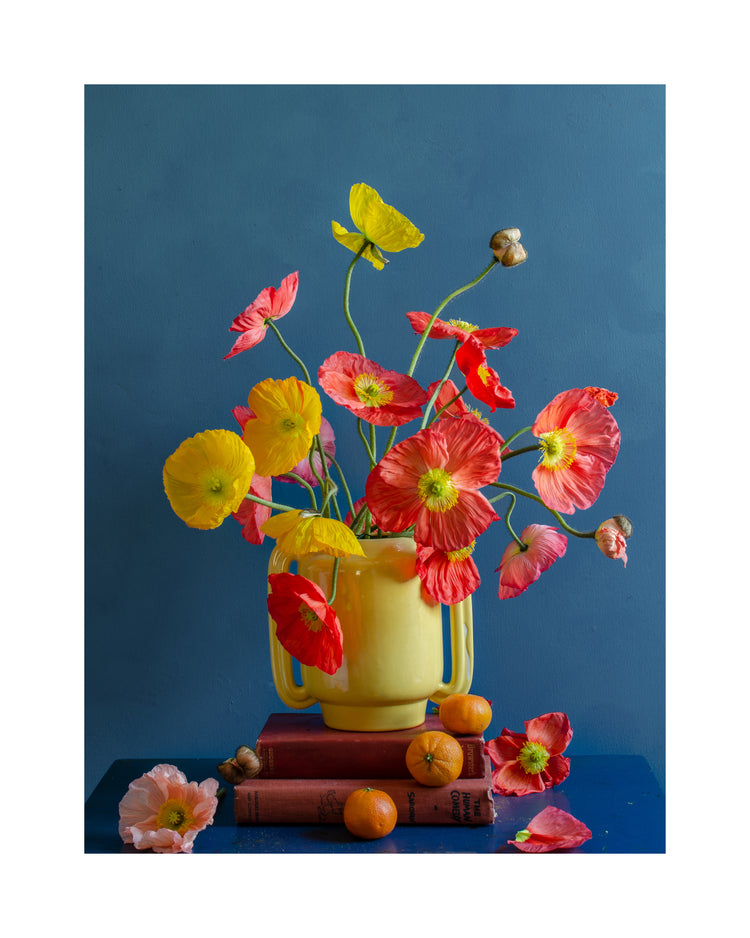 Pop Art Poppies Poster