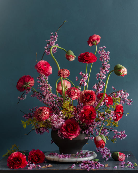Spring in Red Poster