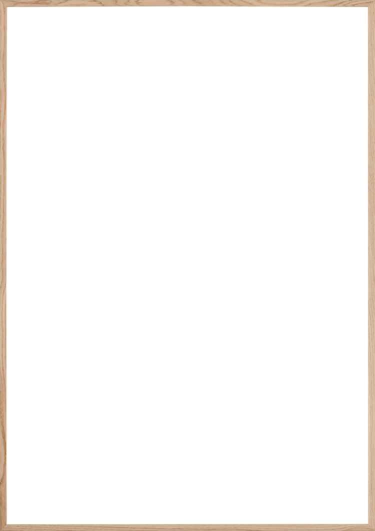 The Frame Oak offers a Scandinavian touch with its minimalist design, featuring a blank blackboard framed by a light wooden border. This clean slate is perfect for enhancing any space and unleashing creativity.