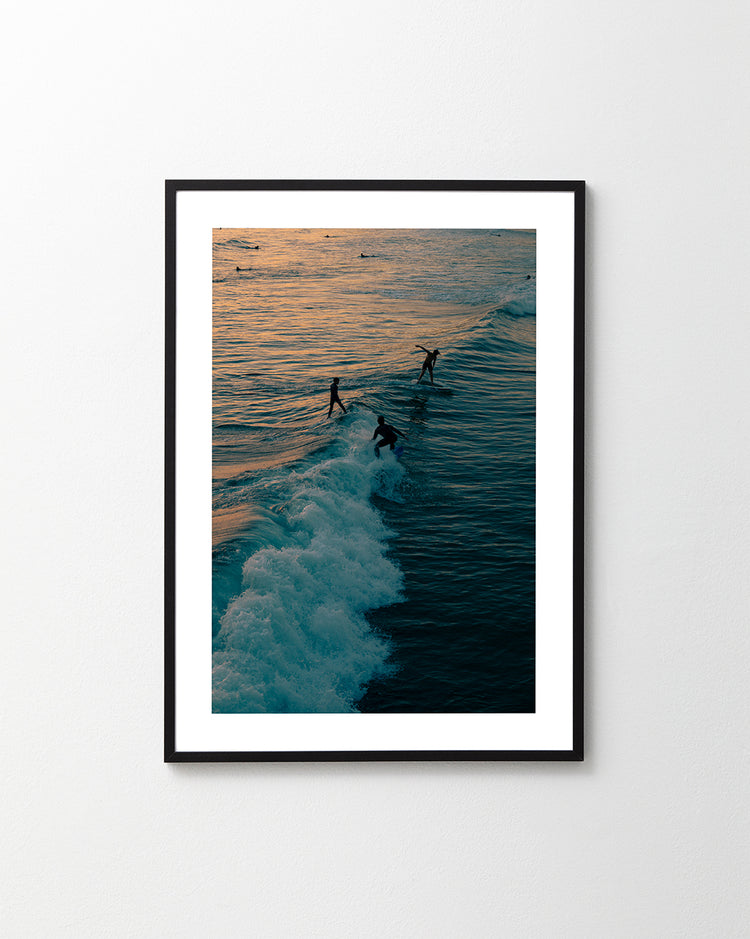 Night Surfers Poster