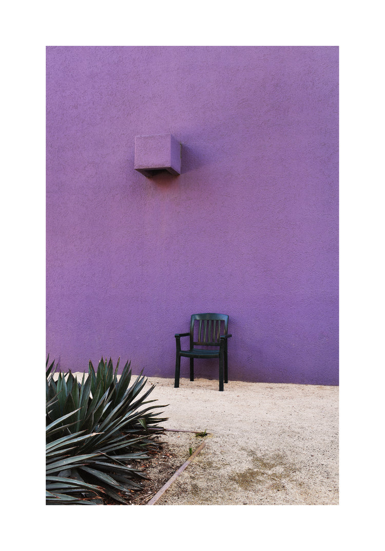 Pershing Square Purple Poster