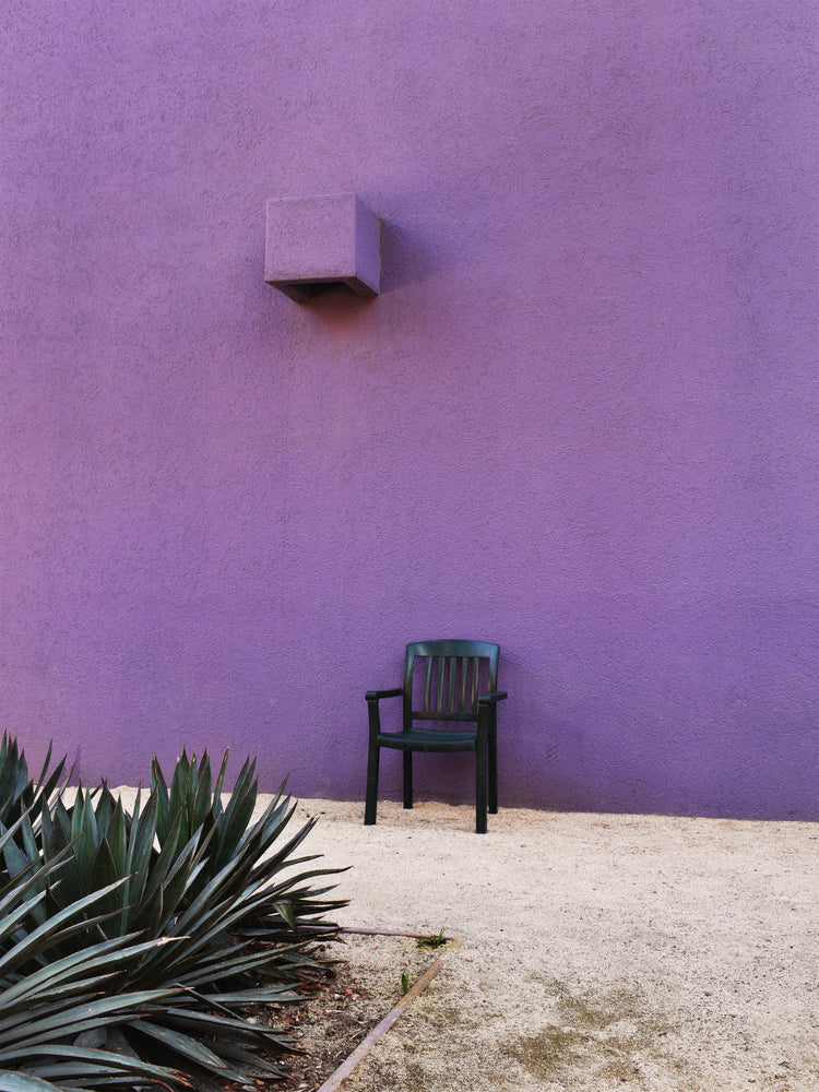 Pershing Square Purple Poster