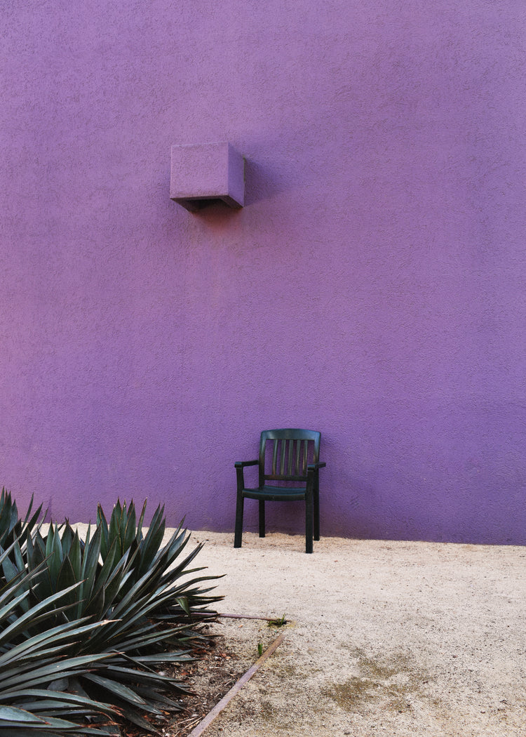 Pershing Square Purple Poster